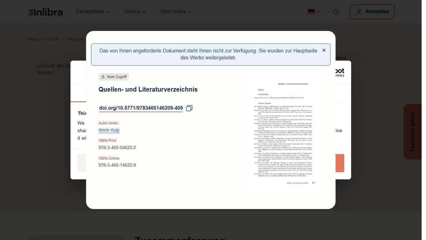 Geweihte Sünder - Inlibra